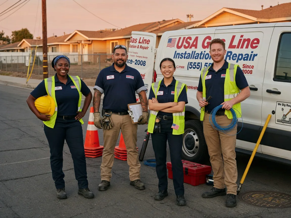Gas Line Installation company in Grizzly Flats, CA